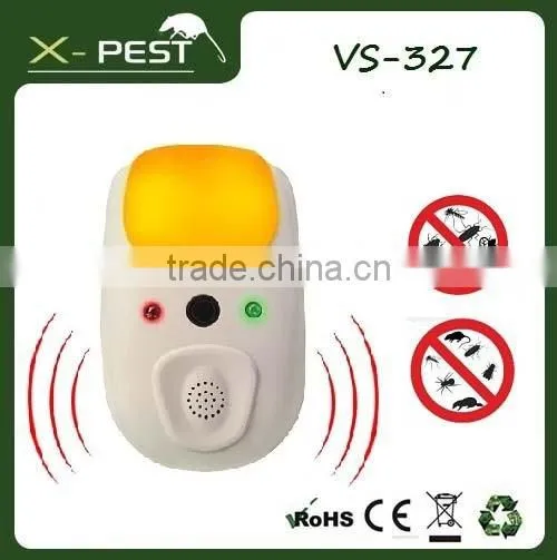 indoor electric mosquito repellent X-pest VS327 smart sensor ultrasonic mosquito repeller