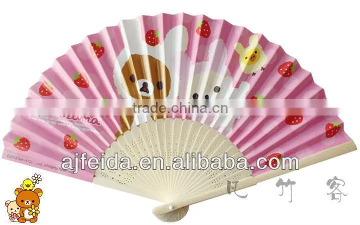 bamboo wedding fan