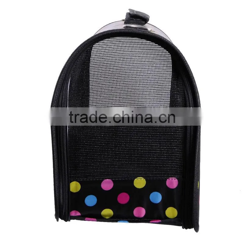 popular new stylish large size pet travel carry bag polka dots for small dogs cats animals