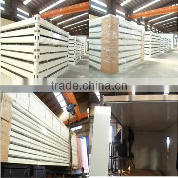 High quality Portable oudoor light steel security guard sentry booth on sale made in china