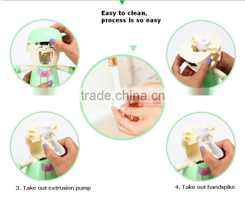 kids automatic toothpaste dispenser toothbrush holder tumbler set