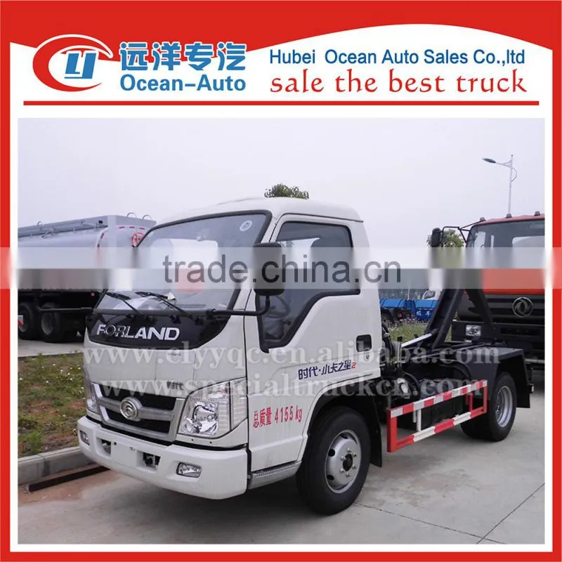 Foton factory high quality arm-hook garbage truck