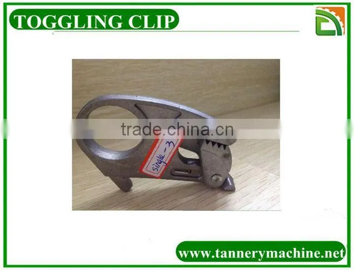 toggling machine clip of leather machine spare parts
