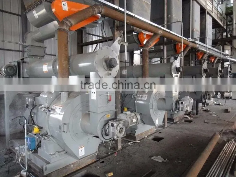 Complete wood pellet production line with lower price