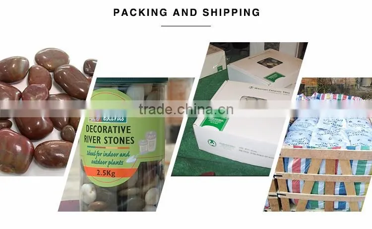 Wholesale Quality Home Decoration Colorful Glow Pebble Stone