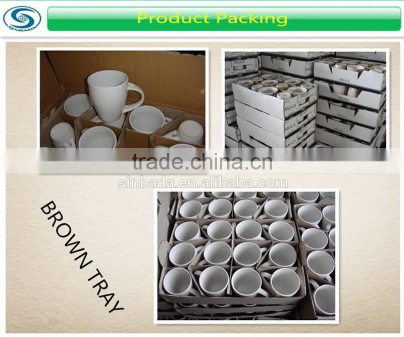 ceramic type A/B grade color changing thermos mug
