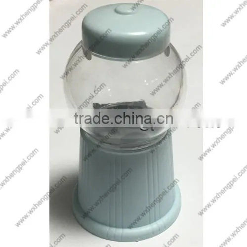 Cleverish portable cute transparent candy machine plastic storage jewelry wedding box kit