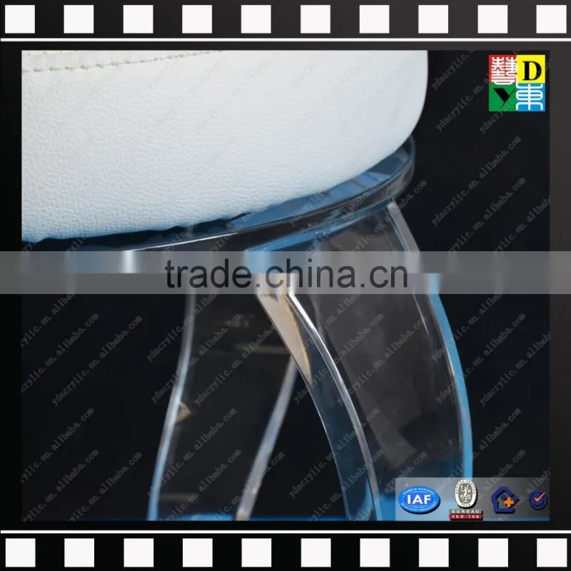 Acrylic bathroom vanity stool wholesale shower stool from shenzhen yidong