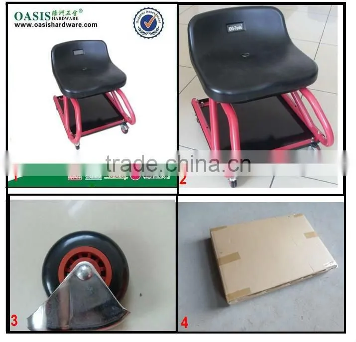 4 /6 wheel unfoldable steel car creeper auto creeper & auto repairing tool
