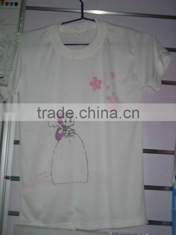 factory Funny Design DIY Painting Coloring T-shirt