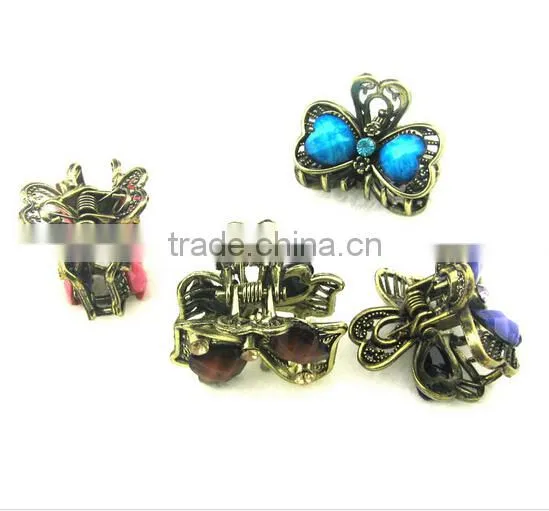 beautiful Crystal Pearl jewel Hair Clip