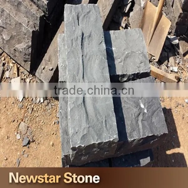 Chinese kerbstone black basalt blocks