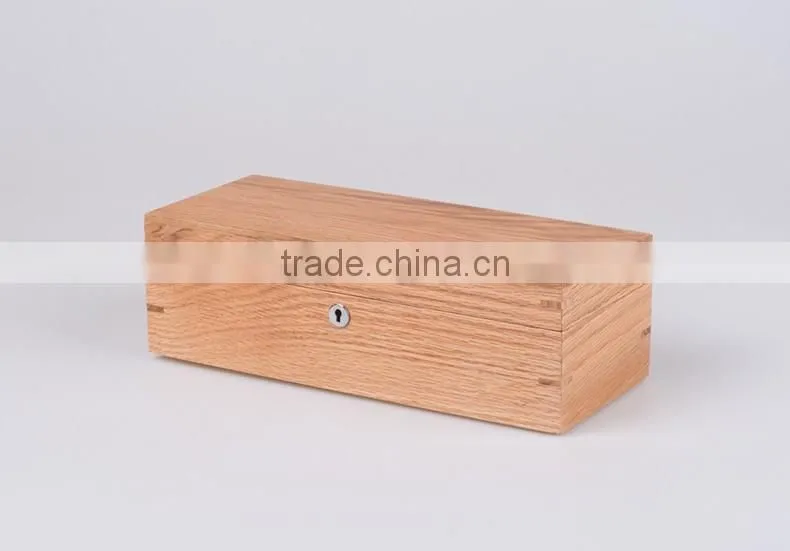 Raw Wood Jewelry Box Wooden Jewelry Box With Foam Insert