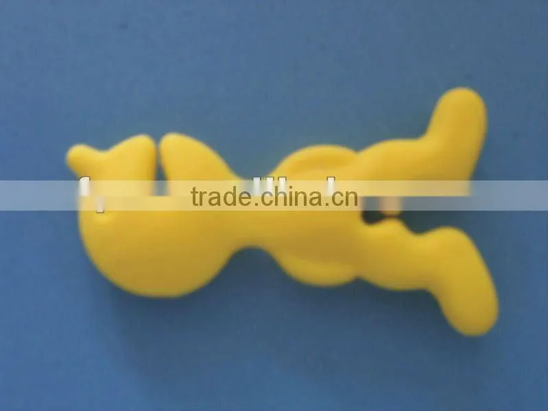 Promotional silicone rubber bobbin winder