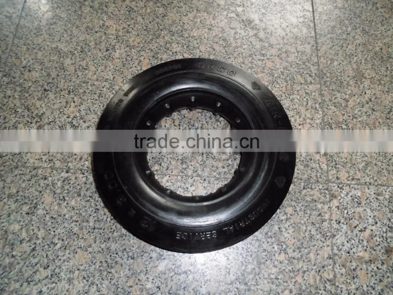 rubber wheel tire 12X3.00 solid wheel