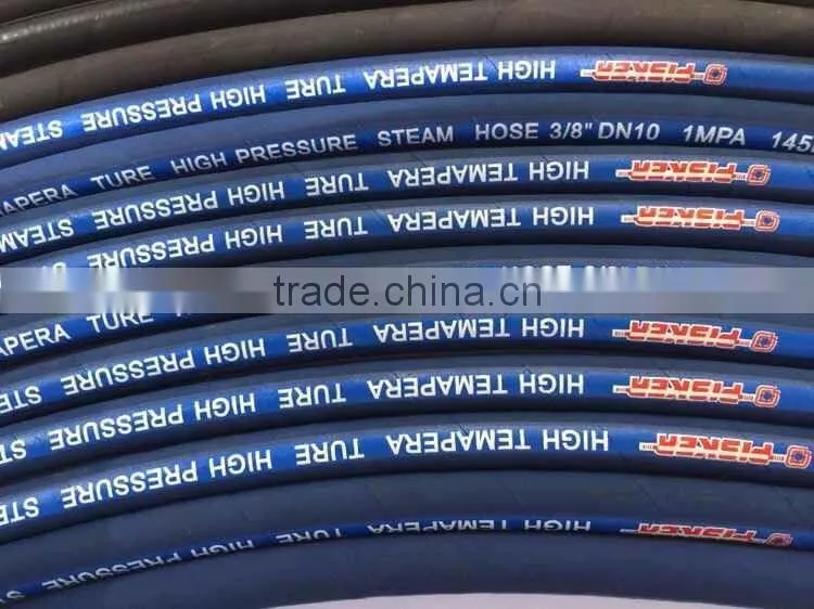 High Temperature High Pressure Red EPDM Rubber Steam Hose