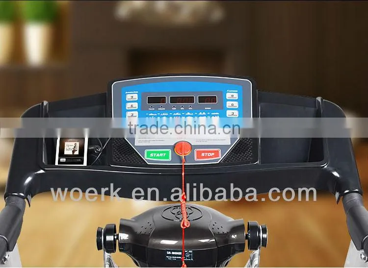 Hot sole automatic treadmill 2.5hp comfortable massager