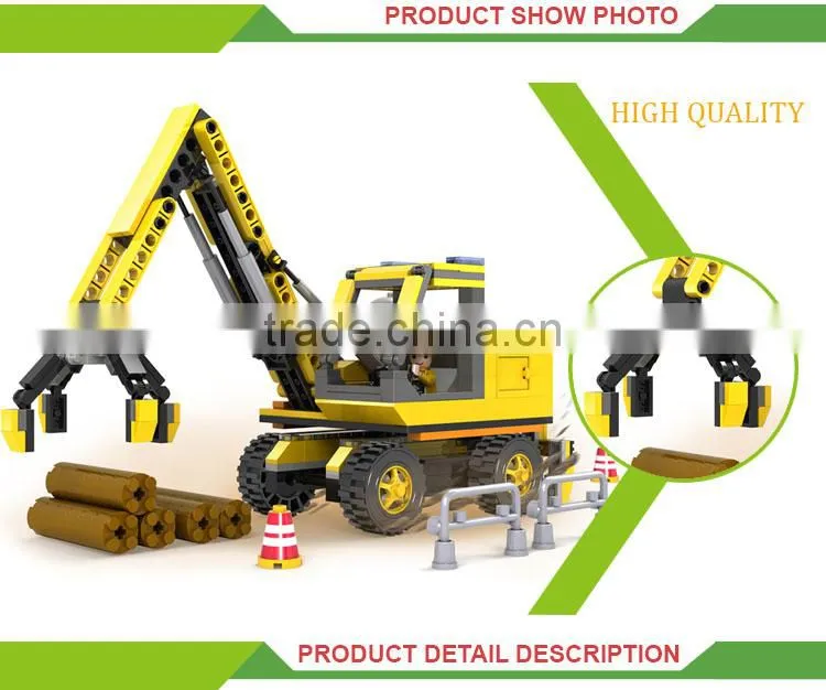Hot selling plastic kids 3d car puzzle game