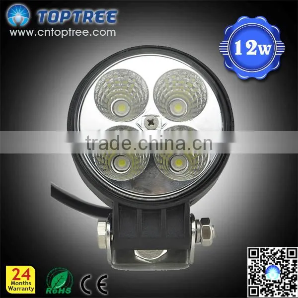 Aluminum Housing 36w COB LED Car Headlight 12v 24v Offroad LED Driving Lights