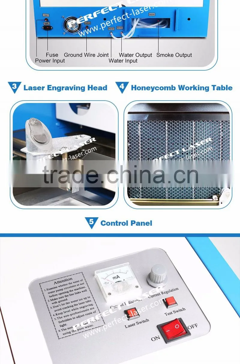 Perfect Laser PEDK-40B Desktop Mini Stamp Laser Engraving Machine