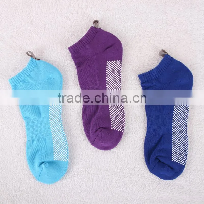 yoga organic cotton nonslip boat socks