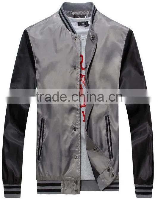 customize high quality fashion sunshine youth varsity jackets, cheap college clothing