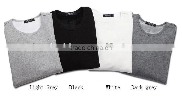 Men's long sleeve Round collar fashion R0017
