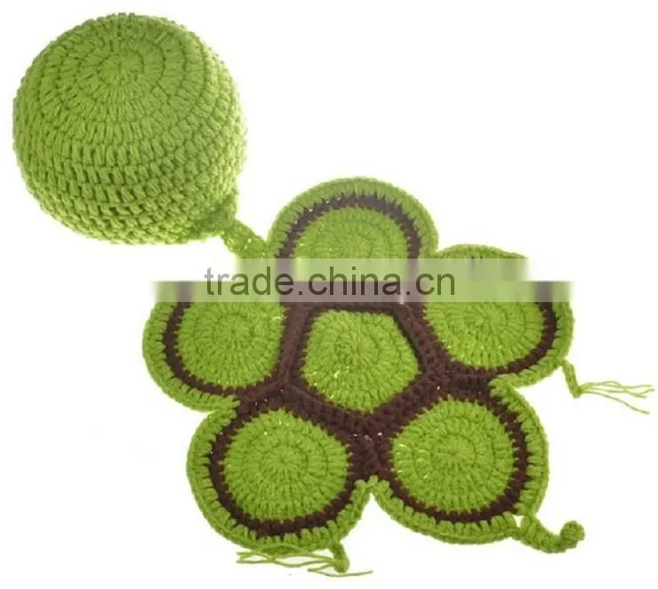 2016 new design crochet knitted handmade pet animals hat for baby
