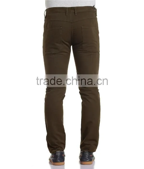 Wholesale custom latest style men trousers army green sport pants