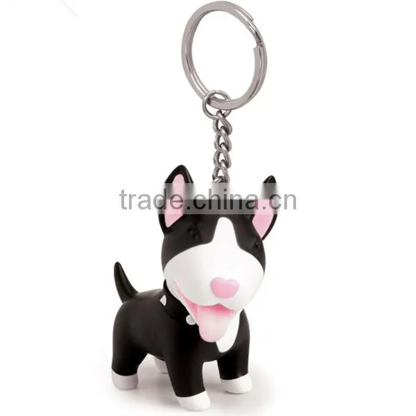 Christmas promotion gifts plastic car key ring