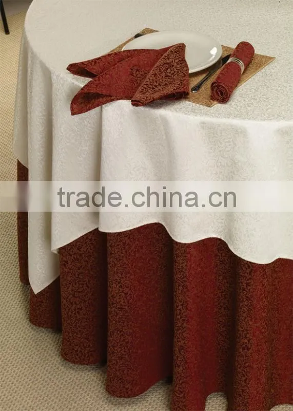 luxury hotel table cloth,cotton restaurant table cloth,polyester wedding table cloth