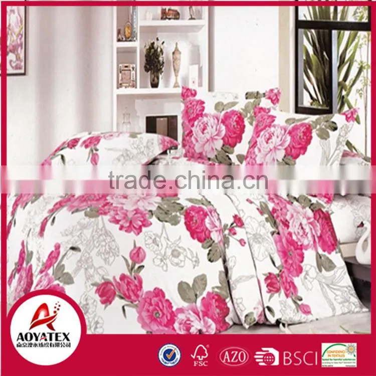 100% polyester hotel bed sheets wholesale,70gsm bed sheet microfiber for home using