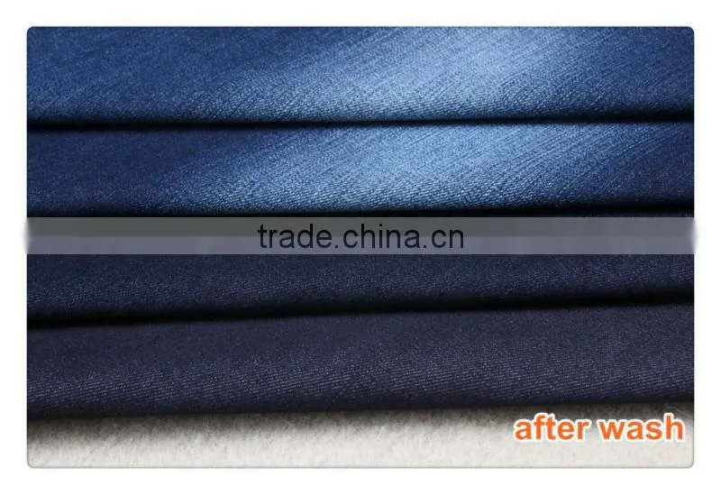 Professional manufacturer 100% cotton denim jeans fabric for clothing textiles
