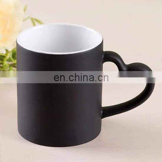 Customized Sublimation logo printed heat sensitive Magic Coffee Color Changing Mugs