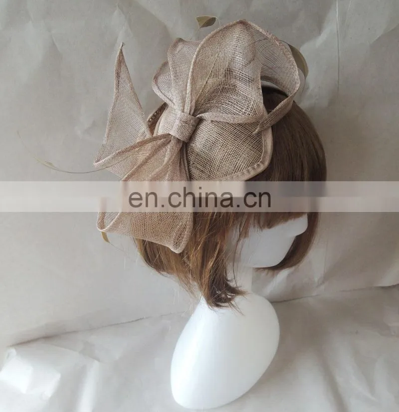 Wholesale Fascinator Disc Millinery Cocktail hair band accessory for women
