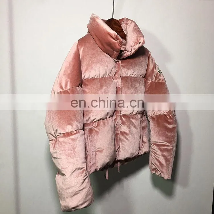 China Clothing Factory High Quality Duck Feather Lady Womens Winter Down Jacket