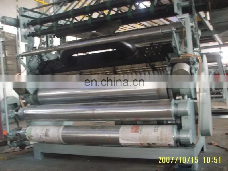China single wall carton box cardboard production line