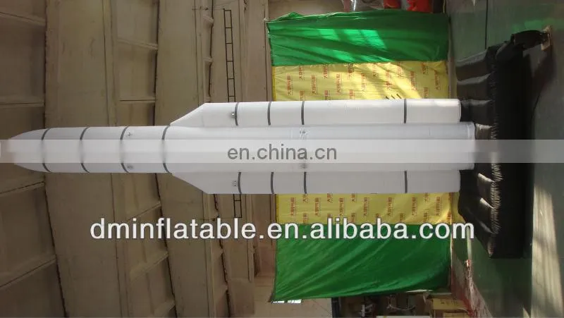 Factory pvc inflatable rockets YP-17