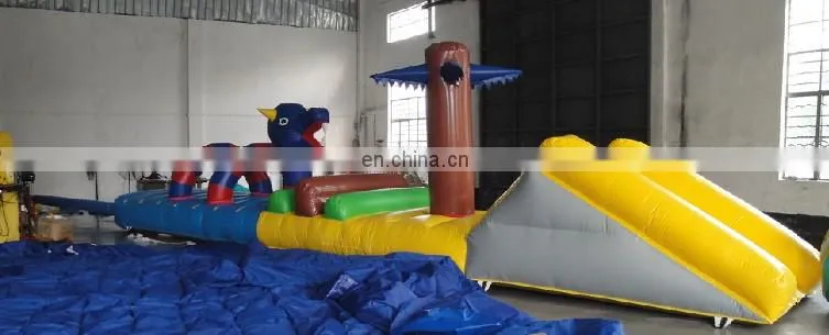 best quality commercial grade giant new design polar bear inflatable water slide for sale