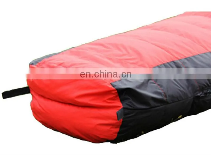 Factory offer duck down mummy sleeping bag