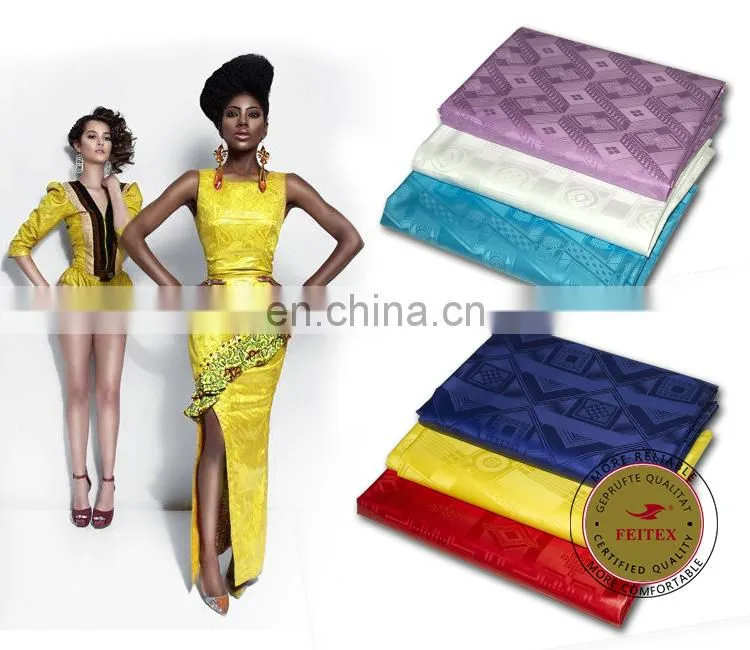 Wedding Dress 2017 Guinea Brocade Styles For Ladies 100% Cotton Shadda Dress Bazin African Fabric Wholesale Austria Quality