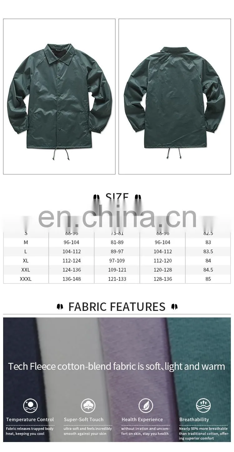 fitness wholesale windbreaker bomber mens sports jacket custom coats