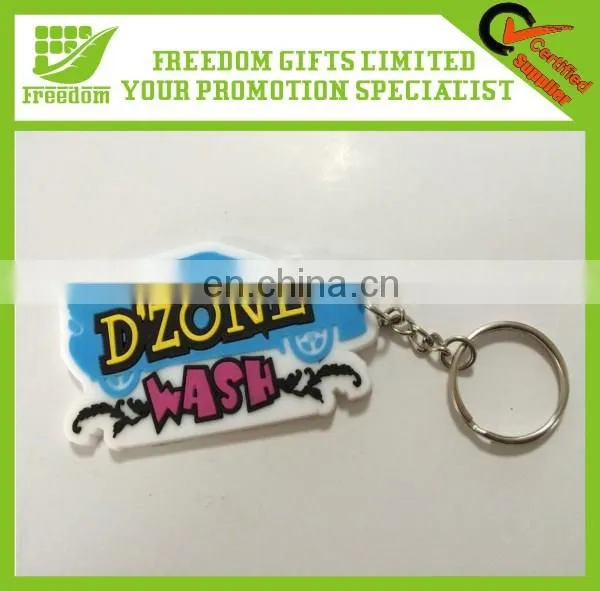 Advertising Customized Logo PVC Keychain for Promotion