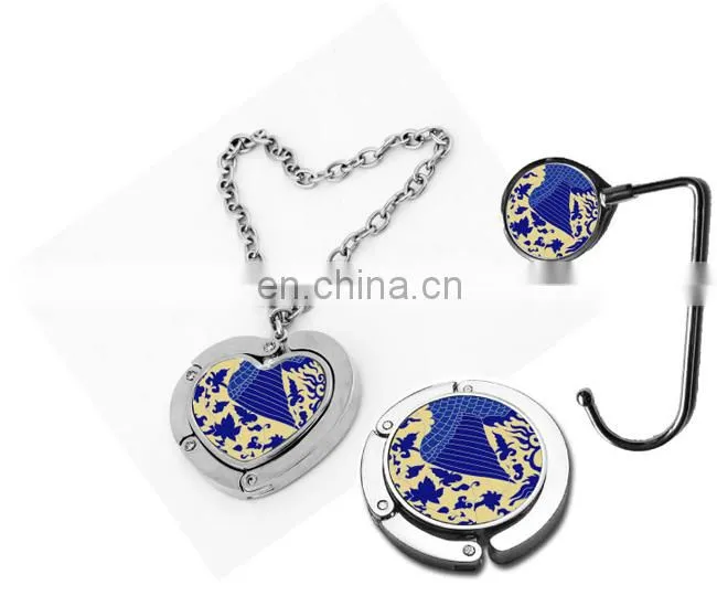 Custom fashion jewelry folding bracelet bag hanger