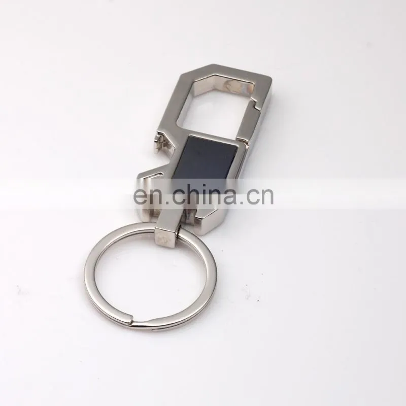 Multi tool Metal carabiner bottle opener keychain Printed logo key chain