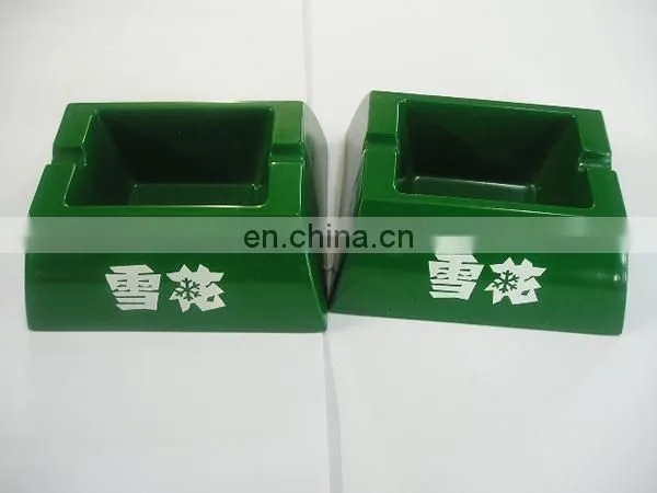 Pumpkim shape white color pocket plastic ashtray,car ashtray passed REACH