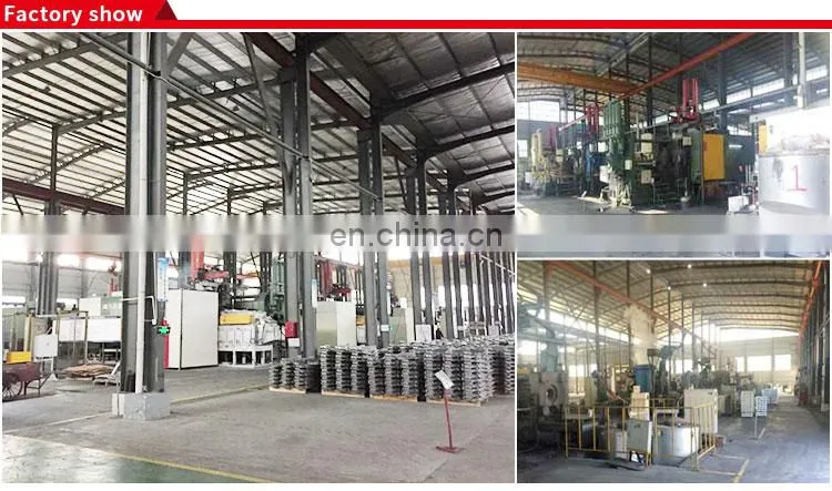china custom low price aluminum casting machine components with cnc machining