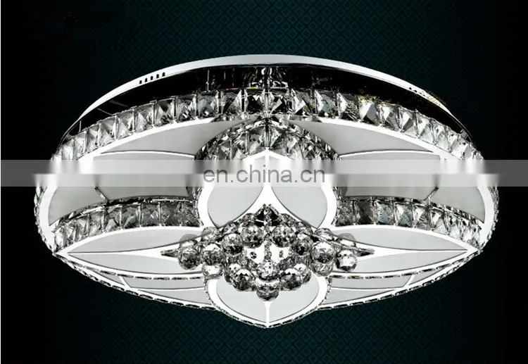 Modern Simple led lights living room lights bedroom round crystal lamp sun flower ceiling lamp