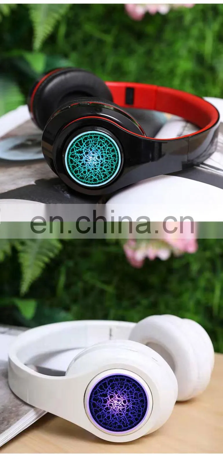 Golden Sky Customized High Quality Wireless Funky Headband Headset Earphones Earpiece Headband Earphone