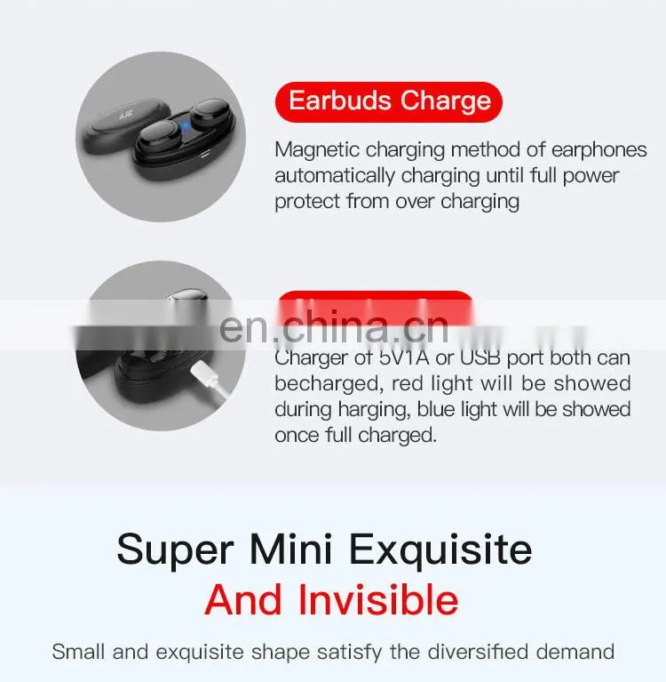 Fei Xin 2021 Earphones Headphones Headsets Earphone Wireless With Charging Compartment New Wireless Headphones